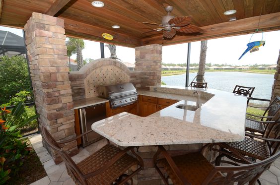 Outdoor Kitchens Da Vinci Cabinetry Bonita Springs, FL