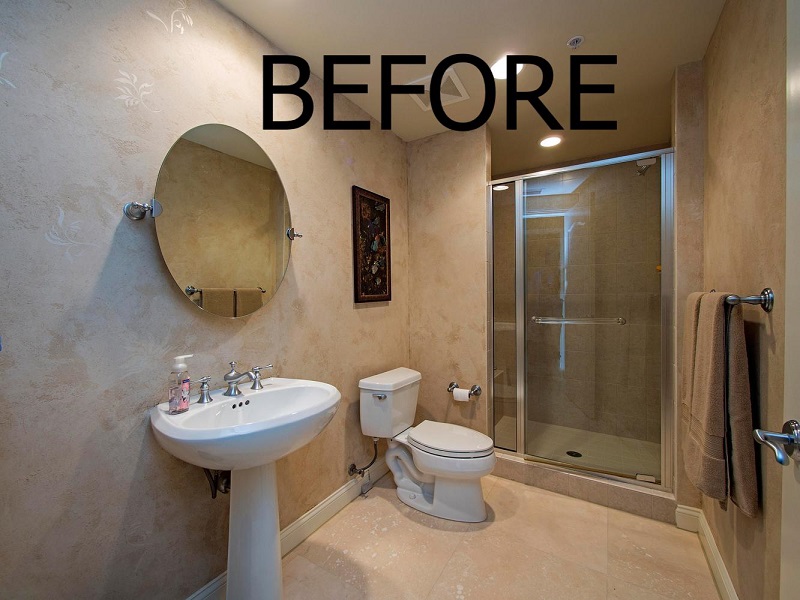 Bathroom Remodel - after - Mediterra_Davinci Cabinetry (Buonasera) (5)
